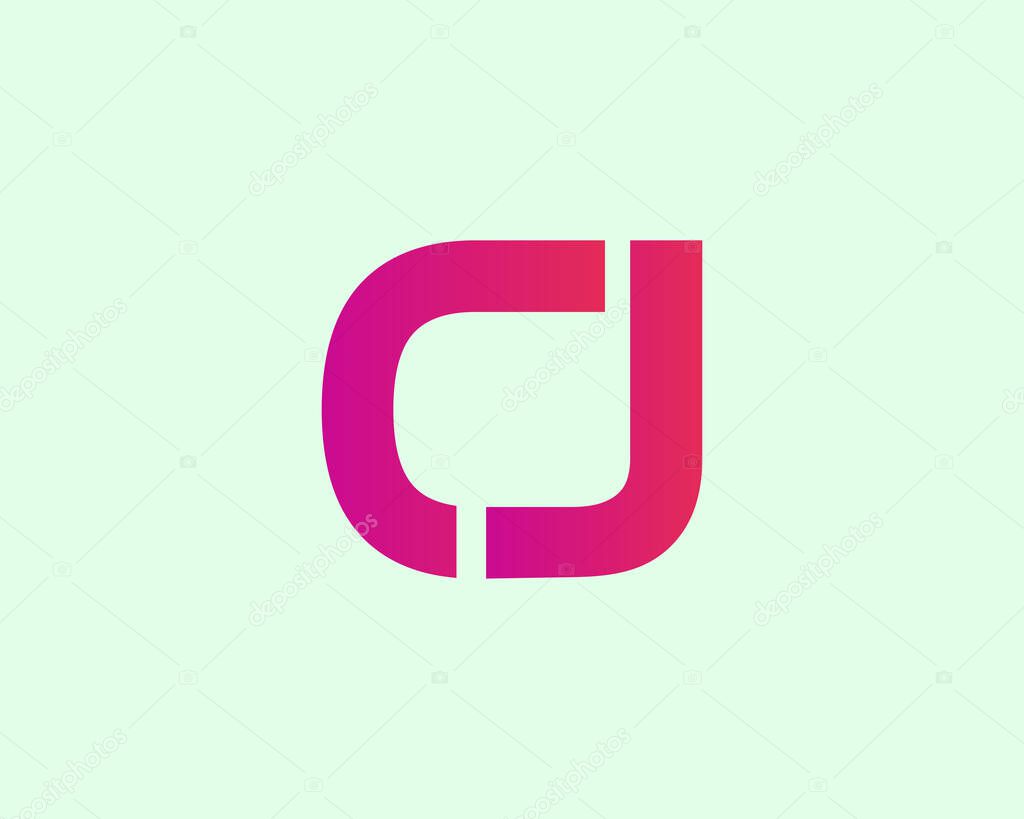 CJ JC LETTER LOGO DESIGN VECTOR TEMPLATE. CJ JC LOGO DESIGN.
