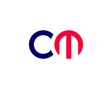 CM MC Letter logosu DESIGN VECTOR TEMPLATE. CM MC logosu DESIGN.