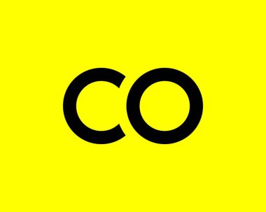 CO OC Letter logosu DESIGN VECTOR TEMPLATE. CO OC logosu DESIGN.