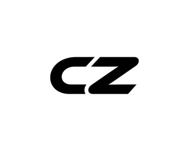 CZ ZC Letter logosu DESIGN VECTOR TEMPLATE. CZ ZC logosu DESIGN.