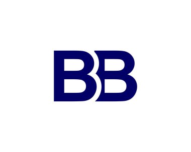 B BB harfli logo DESIGN VECTOR TEMPLATE. B BB logosu DESIGN.