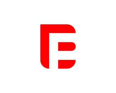 EB harfli logo DESIGN VECTOR TEMPLATE. EB logosu ol DESIGN.