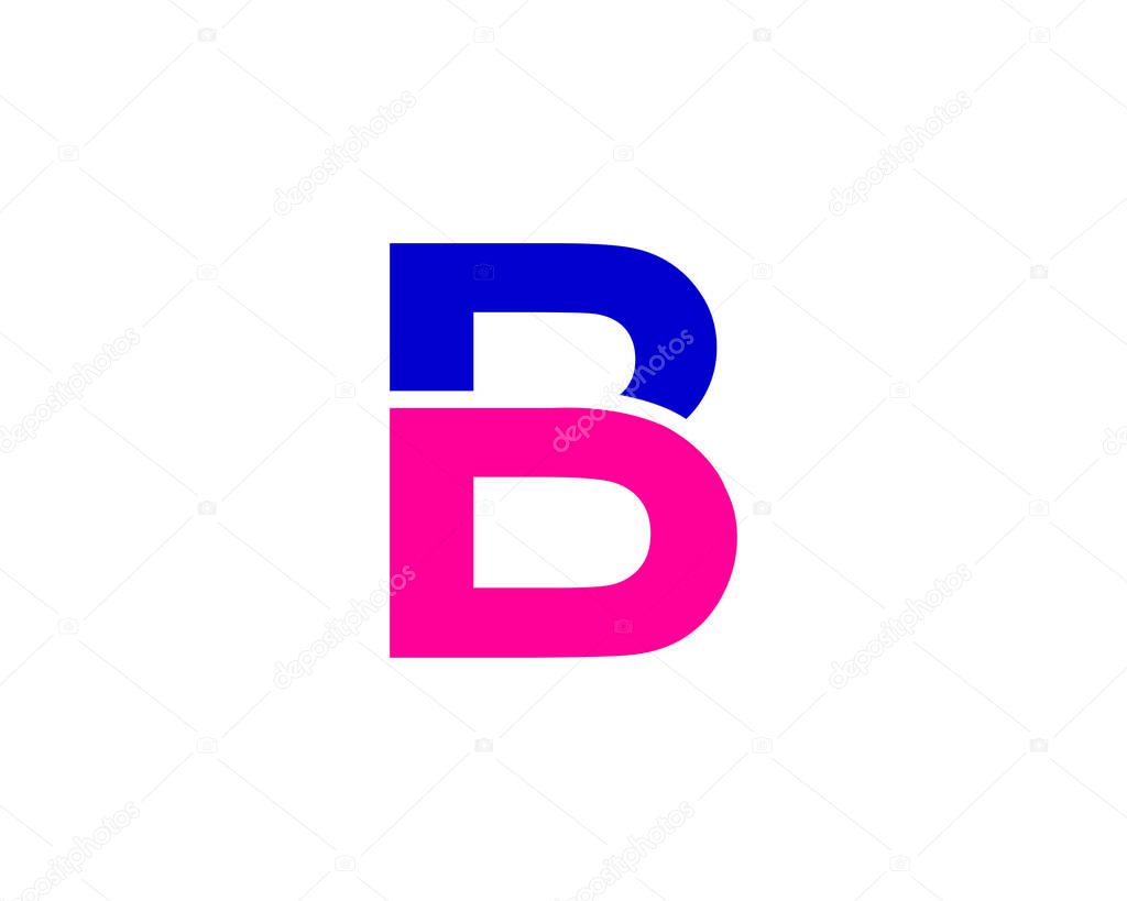 BD DB LETTER LOGO DESIGN VECTOR TEMPLATE. BD DB LOGO DESIGN.