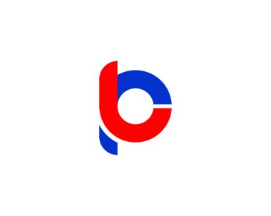 BP PB harfli logo. VECTOR TEMPlatesi. BP PB logosu DESIGN.