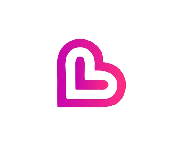 BL LB harfli logo DESIGN VECTOR TEMPLATE. BL LB logosu DESIGN.
