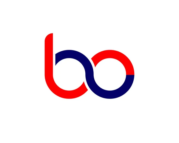 Boob书信设计图Vector Template Boob Logo设计 — 图库矢量图片
