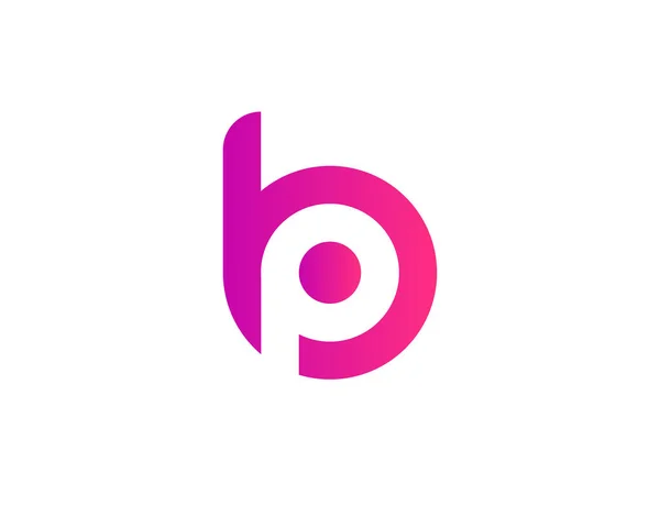 BP PB harfli logo. VECTOR TEMPlatesi. BP PB logosu DESIGN.