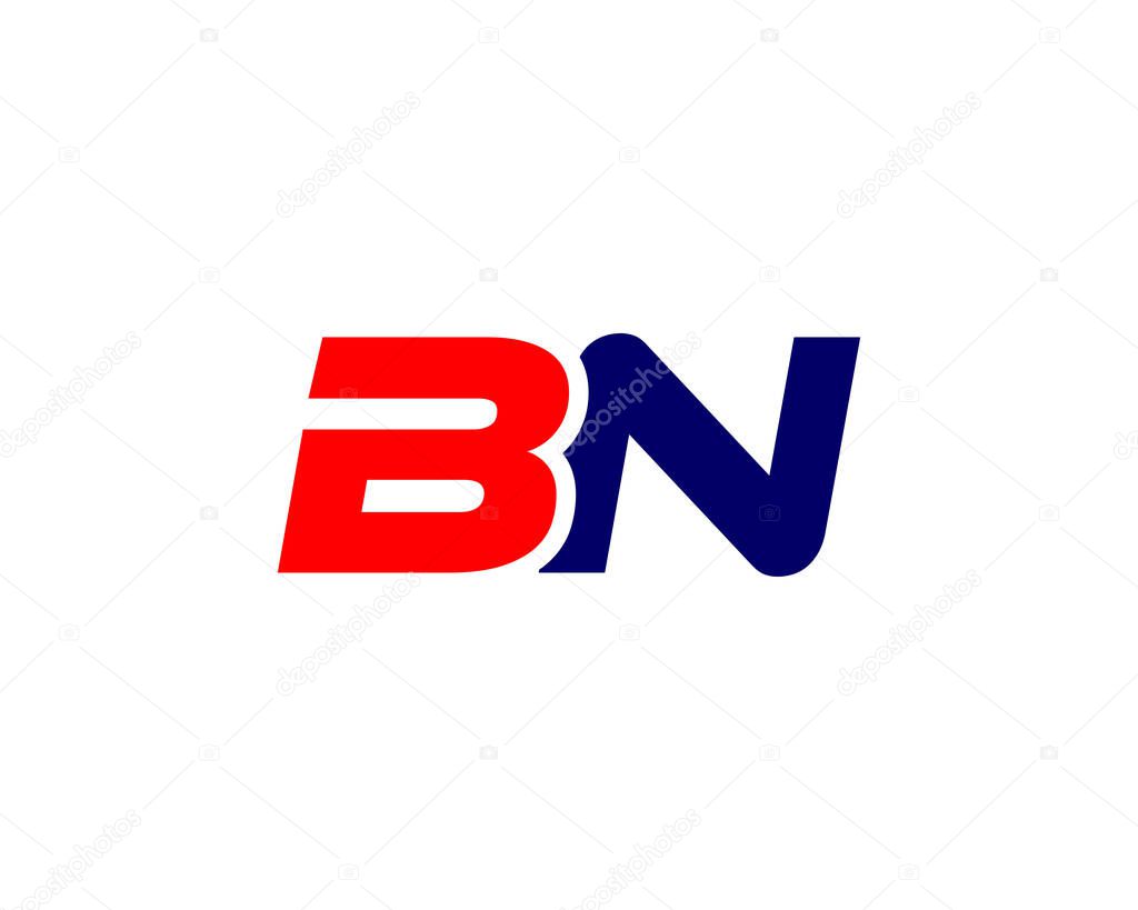 BN NB LETTER LOGO DESIGN VECTOR TEMPLATE. BN NB LOGO DESIGN.