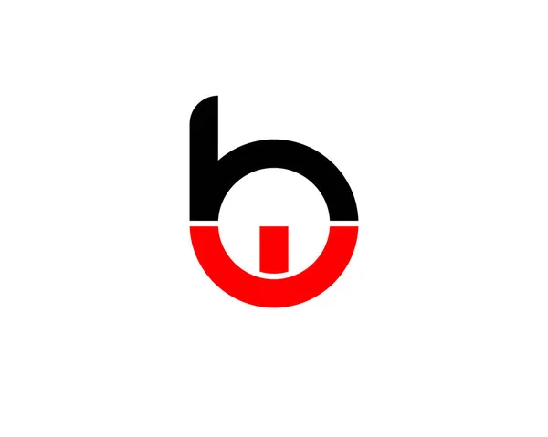 Initial bw beauty monogram and elegant logo design