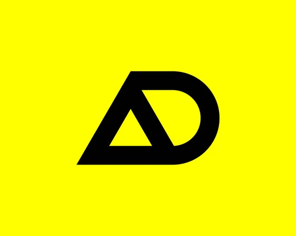 Διαφημιστική Επιστολή Logo Design Vector Template Σχεδιασμοσ Αγγελιασ — Διανυσματικό Αρχείο