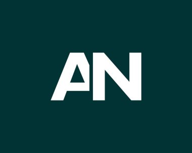 Bir NA Harfi Logosu, DESIGN VECTOR TEMPlatesi. Bir NA Logosu DESIGN.