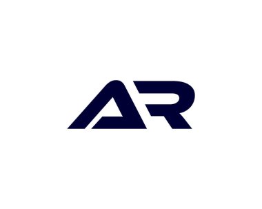 AR RA 'nın logosu DESIGN VECTOR TEMPLATE. AR RA logosu DESIGN.