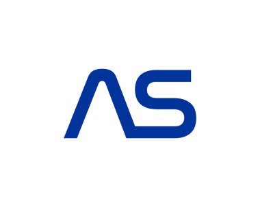 A harfi logosu DESIGN VECTOR TEMPlate olarak. SA 'nın logosu gibi..