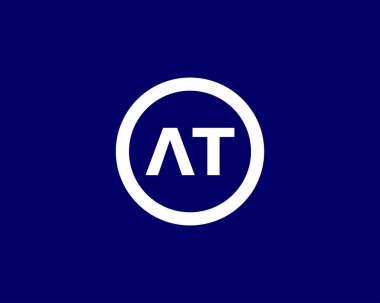 Ta Letter Logosu 'nda, DESIGN VECTOR TEMPlate' de. TA logosunda DESIGN.