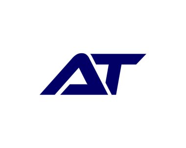 Ta Letter Logosu 'nda, DESIGN VECTOR TEMPlate' de. TA logosunda DESIGN.