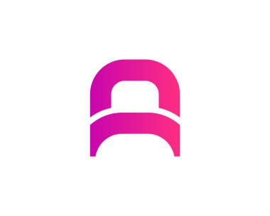 AA harfli bir logo. DESIGN VECTOR TEMPlatesi. Bir harf logosu DESIGN.