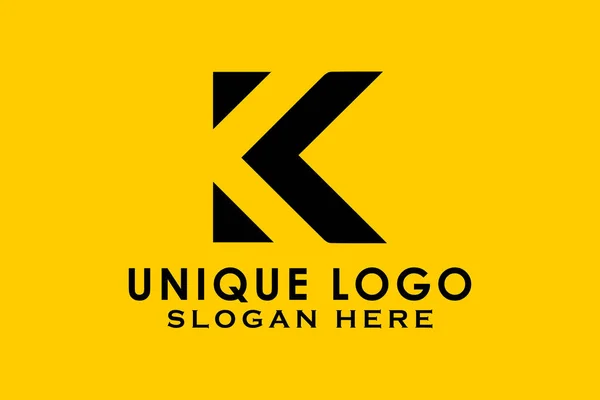 Harfi Logosu Design Vector Template Logosu Design — Stok Vektör