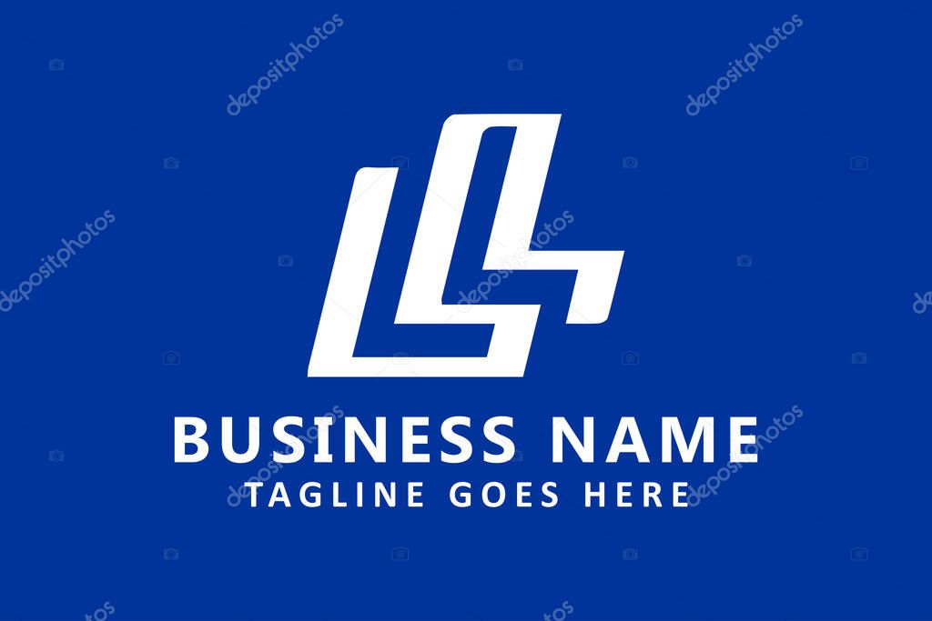 L LL LETTER LOGO DESIGN VECTOR TEMPLATE. L LOGO DESIGN.