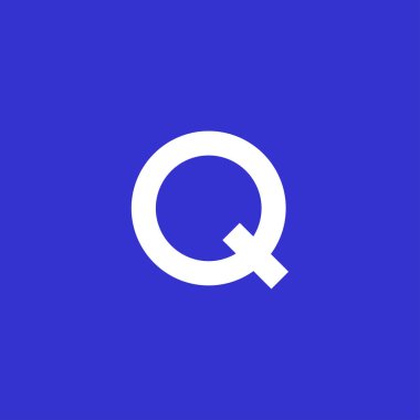 Q harfi logosu, DESIGN VECTOR TEMPLATE. Q logosu DESIGN.