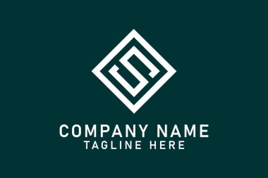 S harfli logo. DESIGN VECTOR TEMPLATE. BU LOGO DESIGN.