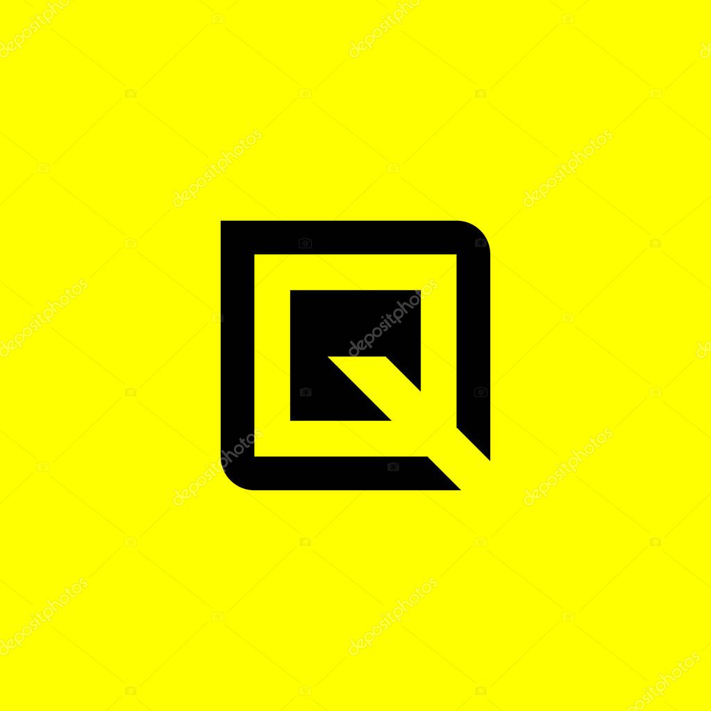 Q LETTER LOGO DESIGN VECTOR TEMPLATE. Q LOGO DESIGN.