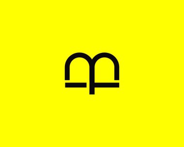 MB BM harfli logo DESIGN VECTOR TEMPLATE. MB BM logosu DESIGN.