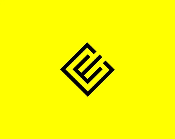 Letter Design Vector Template Критичний Дизайн Логотипу — стоковий вектор