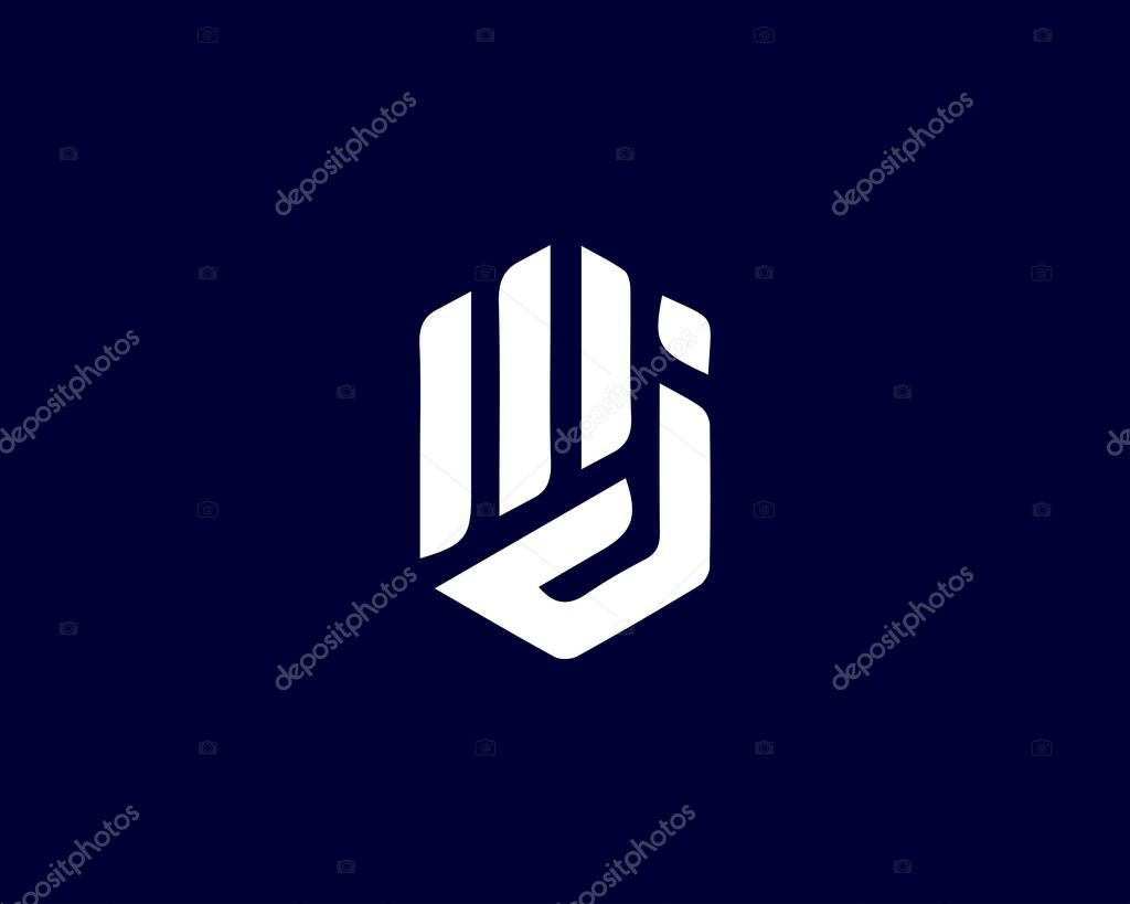 MJ JM LETTER LOGO DESIGN VECTOR TEMPLATE. MJ JM LOGO DESIGN.