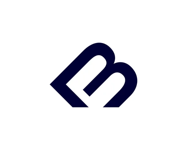 Brief Logo Design Vektorvorlage Logo Design — Stockvektor
