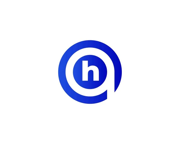 Letter Logo Design Vector Template Hha Logo Design — Wektor stockowy