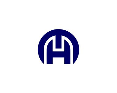 - Logoyu imzaladım. VECTOR TEMPLATE. HM MH logo DESIGN.