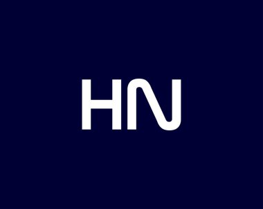 HN NH Letter logosu DESIGN VECTOR TEMPLATE. HN NH LOGO DESIGN.