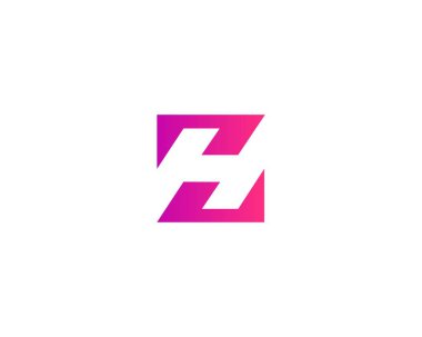 HZ ZH harfli logo DESIGN VECTOR TEMPLATE. HZ ZH logo DESIGN.