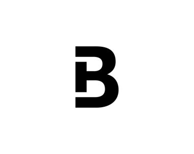 IB BI 'ın logosu DESIGN VECTOR TEMPLATE. IB BI logosu DESIGN.