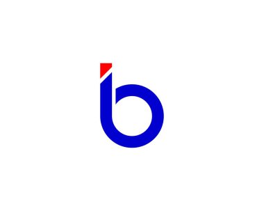 IB BI 'ın logosu DESIGN VECTOR TEMPLATE. IB BI logosu DESIGN.