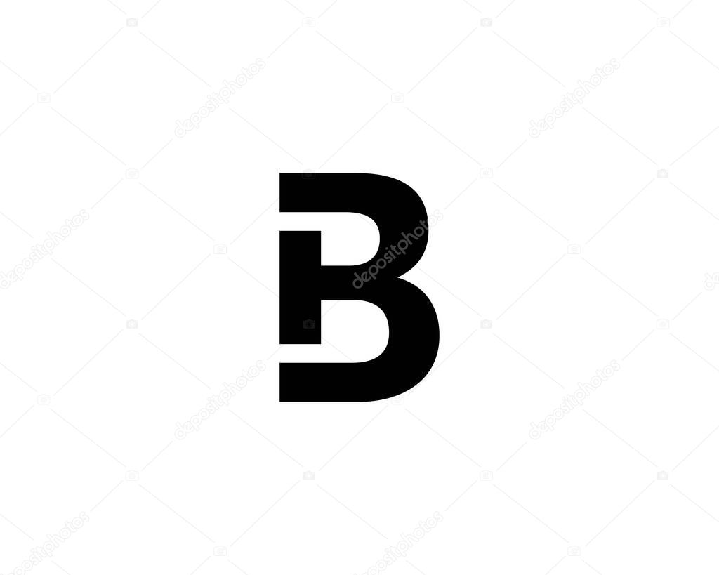 IB BI LETTER LOGO DESIGN VECTOR TEMPLATE. IB BI LOGO DESIGN.