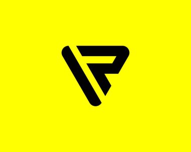 VECTOR TEMPLATESİ 'nin logosu. IR RI logosu DESIGN.