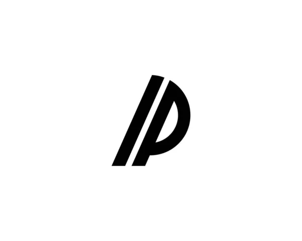 Pi书信Logo Design Vector Template Logo设计 — 图库矢量图片