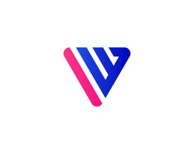 IW WI Letter logosu DESIGN VECTOR TEMPLATE. IW WI logosu DESIGN.