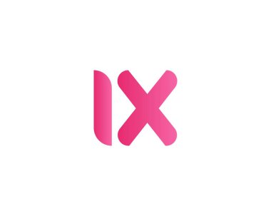 IX XI Letter logosu DESIGN VECTOR TEMPLATE. IX XI logo DESIGN.