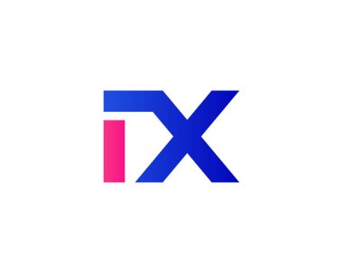 IX XI Letter logosu DESIGN VECTOR TEMPLATE. IX XI logo DESIGN.