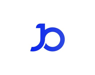 JB BJ, logoyu kontrol et. VECTOR TEMPLATE. JB BJ LOGO DESIGN.