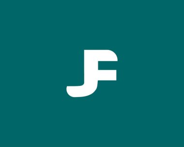 JF FJ Logo 'yu DESIGN VECTOR TEMPLATE' ye gönderdi. JF FJ LOGO DESIGN.