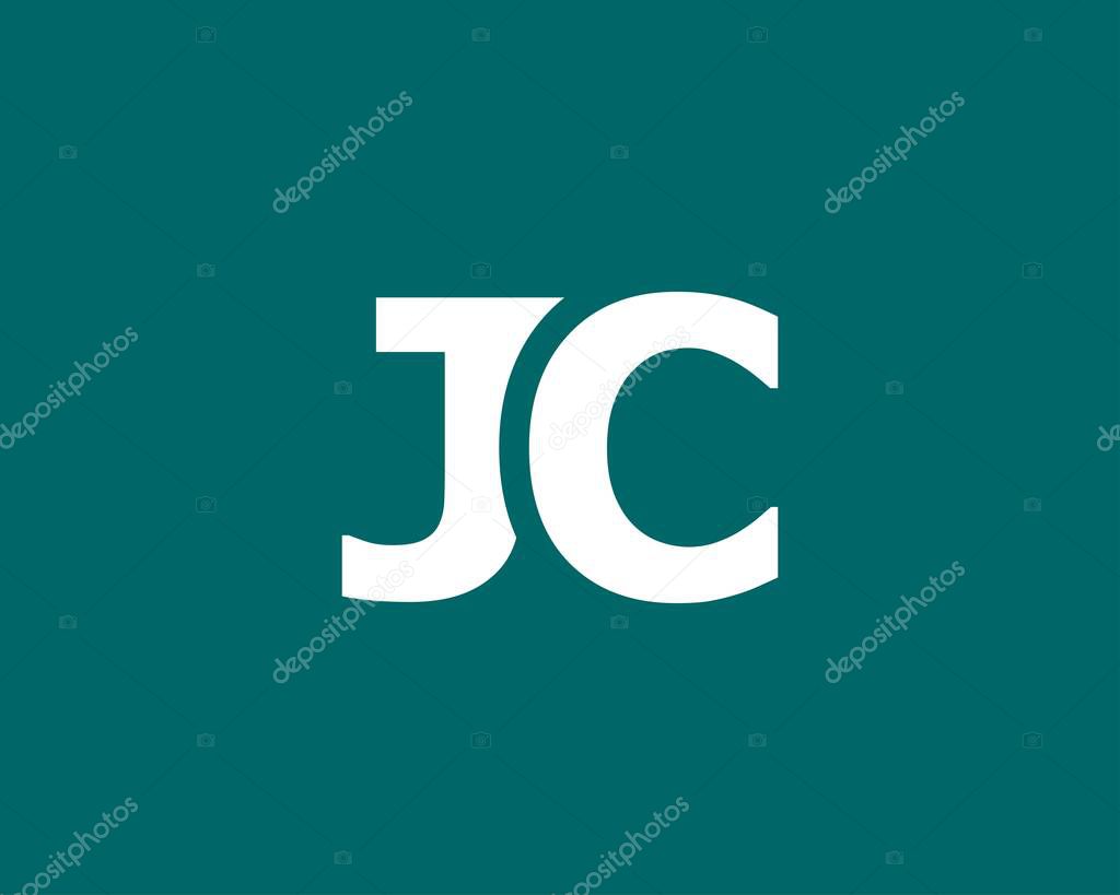 JC CJ LETTER LOGO DESIGN VECTOR TEMPLATE. JC CJ LOGO DESIGN.