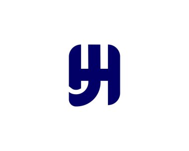 JH HJ logoyu DESIGN VECTOR TEMPLATE 'ye gönderdi. JH HJ LOGO DESIGN.