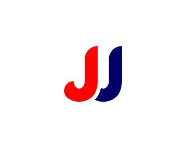 J J J harfi logo tasarım vektör şablonu.