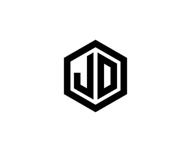 JO OJ LETTER Logo DESIGN VECTOR TEMPLATE