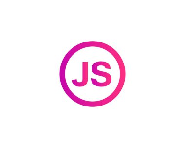 JS SJ Letter logosu DESIGN VECTOR TEMPLATE