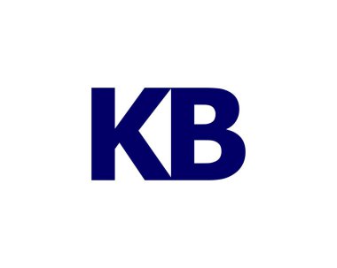 KB BK Letter Logosu DESIGN VECTOR TEMPLATE