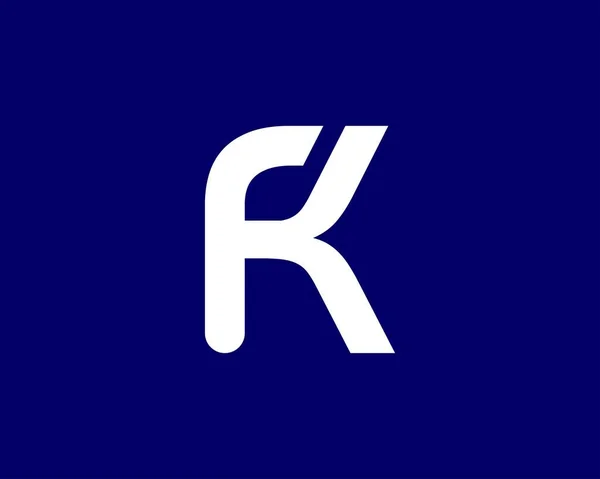 Letter Logo Tervezett Vector Templát — Stock Vector